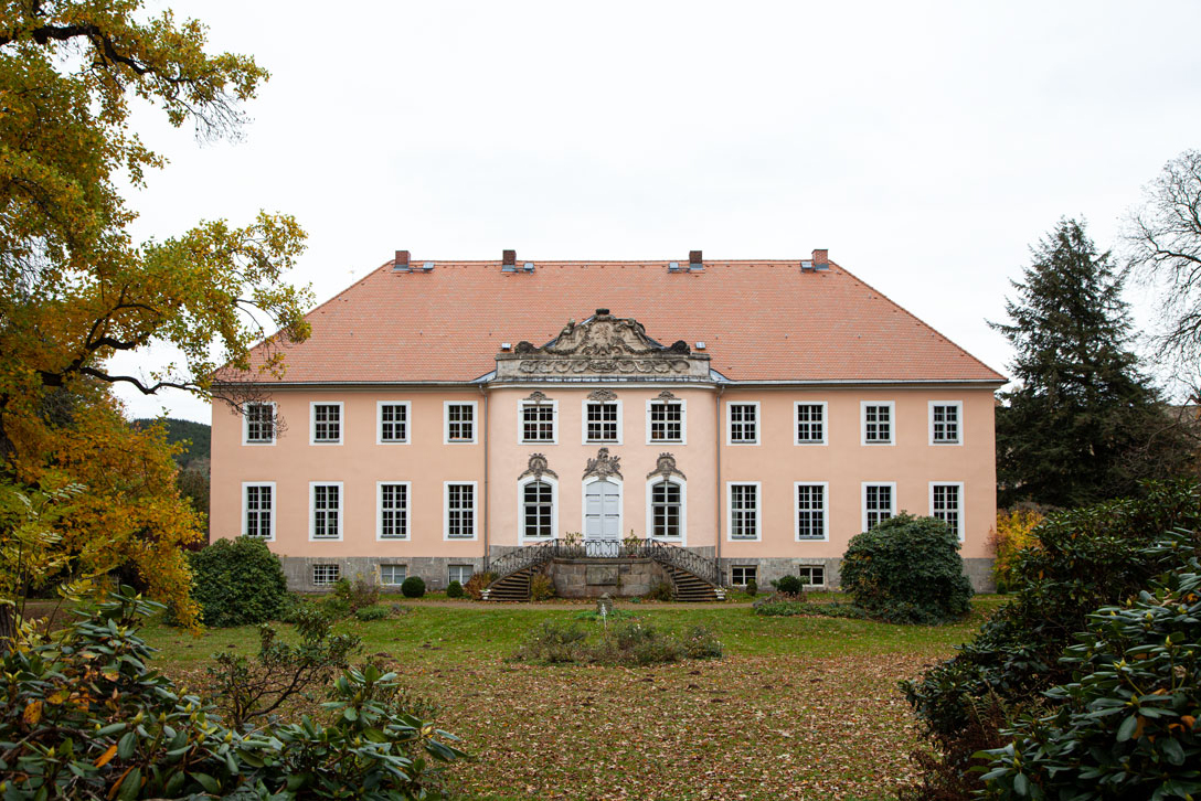 Schloss Reichstädt, Parkseite